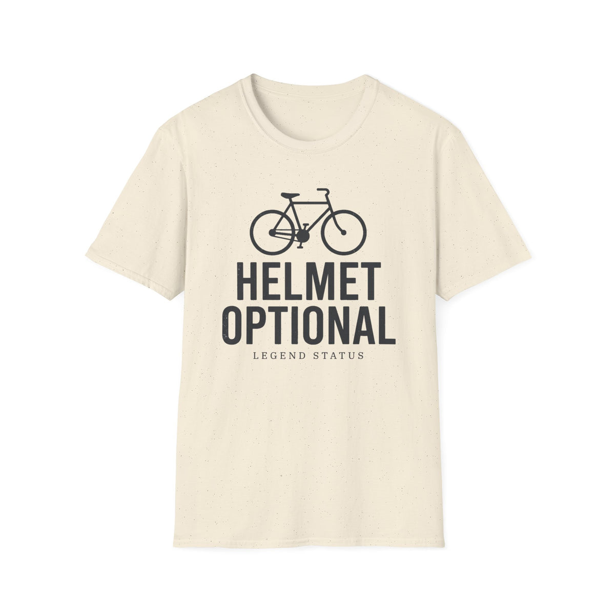 Helmet Optional Bicycle T‑Shirt