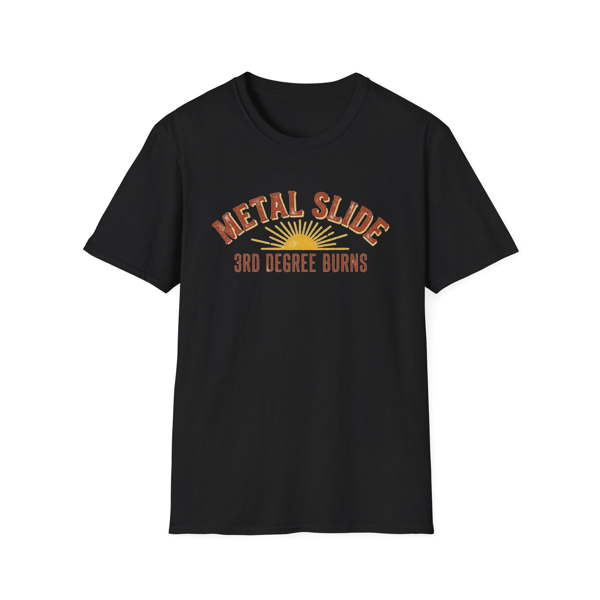 Metal Slide "3rd Degree Burns" Graphic T-Shirt
