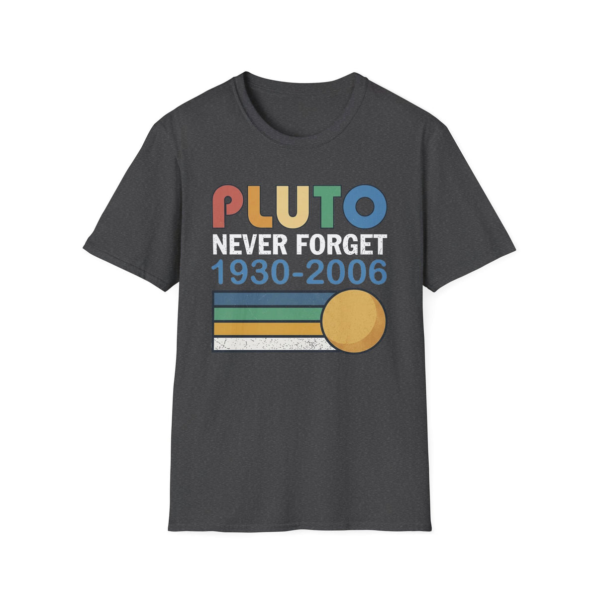 Pluto 1930–2006 Retro Planet T-Shirt