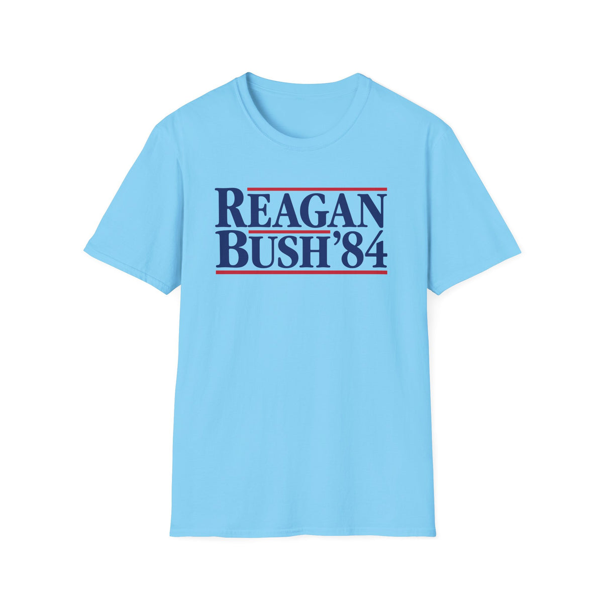 Reagan Bush '84 Retro Campaign T-Shirt