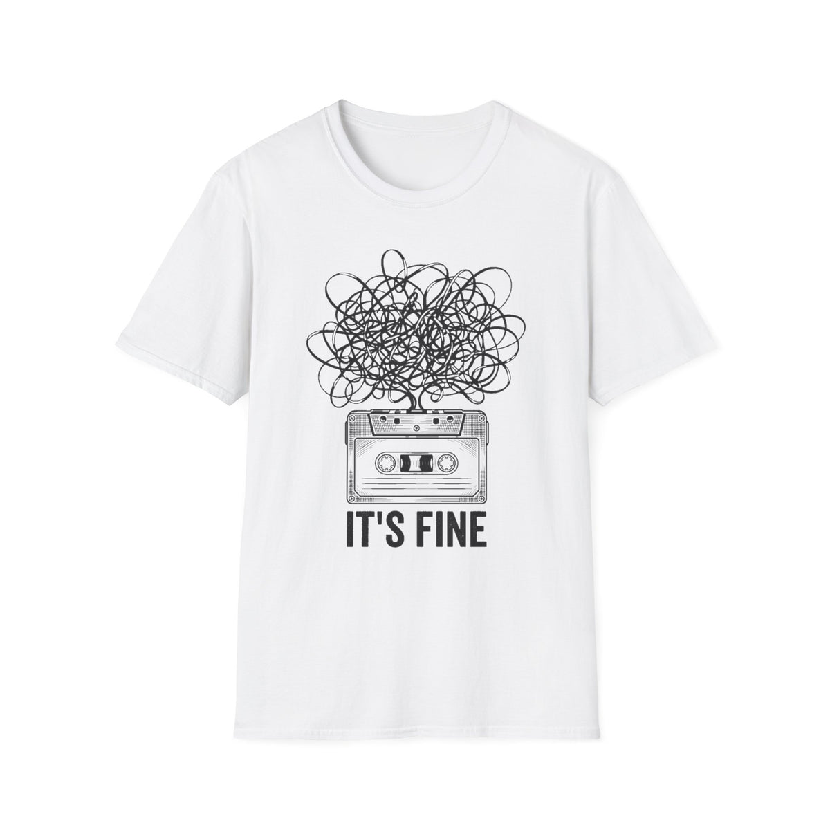 It's Fine Cassette Tape T-Shirt