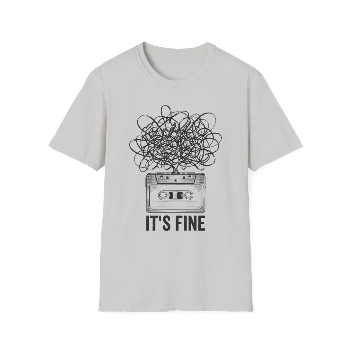 It's Fine Cassette Tape T-Shirt