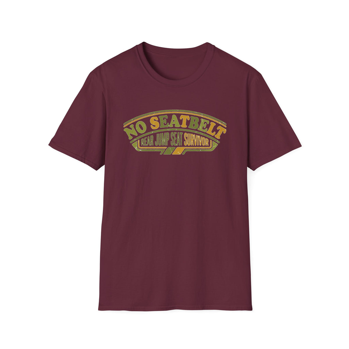 No Seatbelt - Rear Jump Seat Survivor T-Shirt