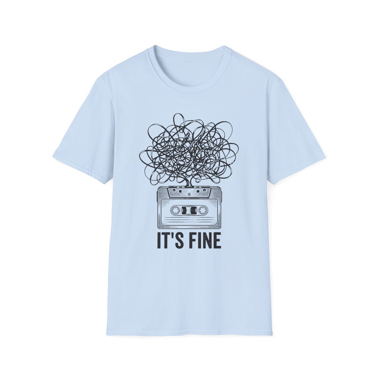It's Fine Cassette Tape T-Shirt