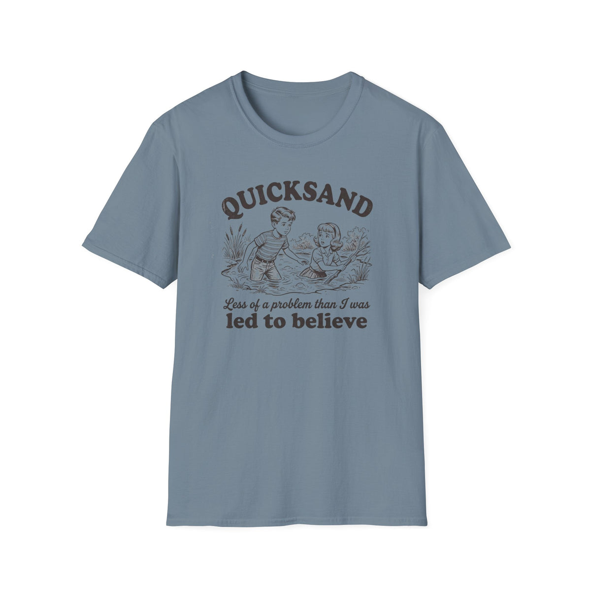 Quicksand Retro Graphic T-Shirt