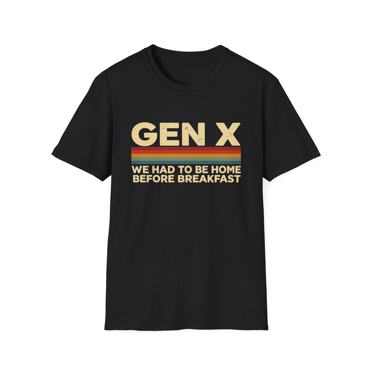 Gen X  "We Had to Be Home Before Breakfast" T-Shirt