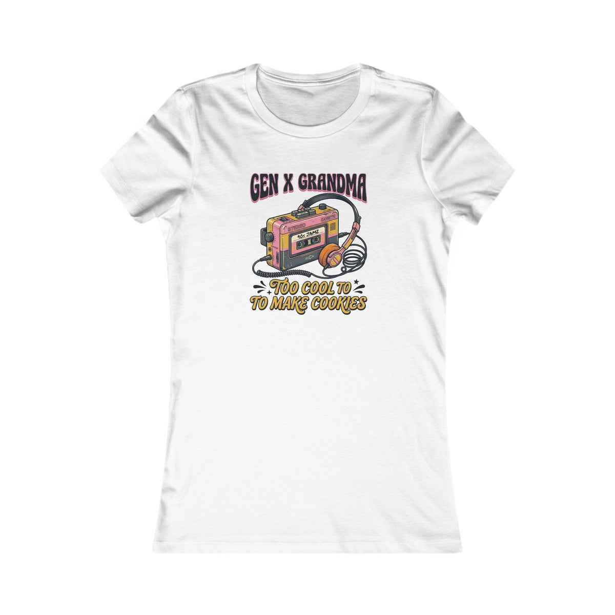 'You Used to Make Cookies' Vintage Sewing Machine Women'sT-Shirt
