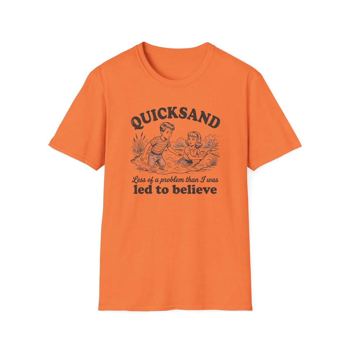Quicksand Retro Graphic T-Shirt