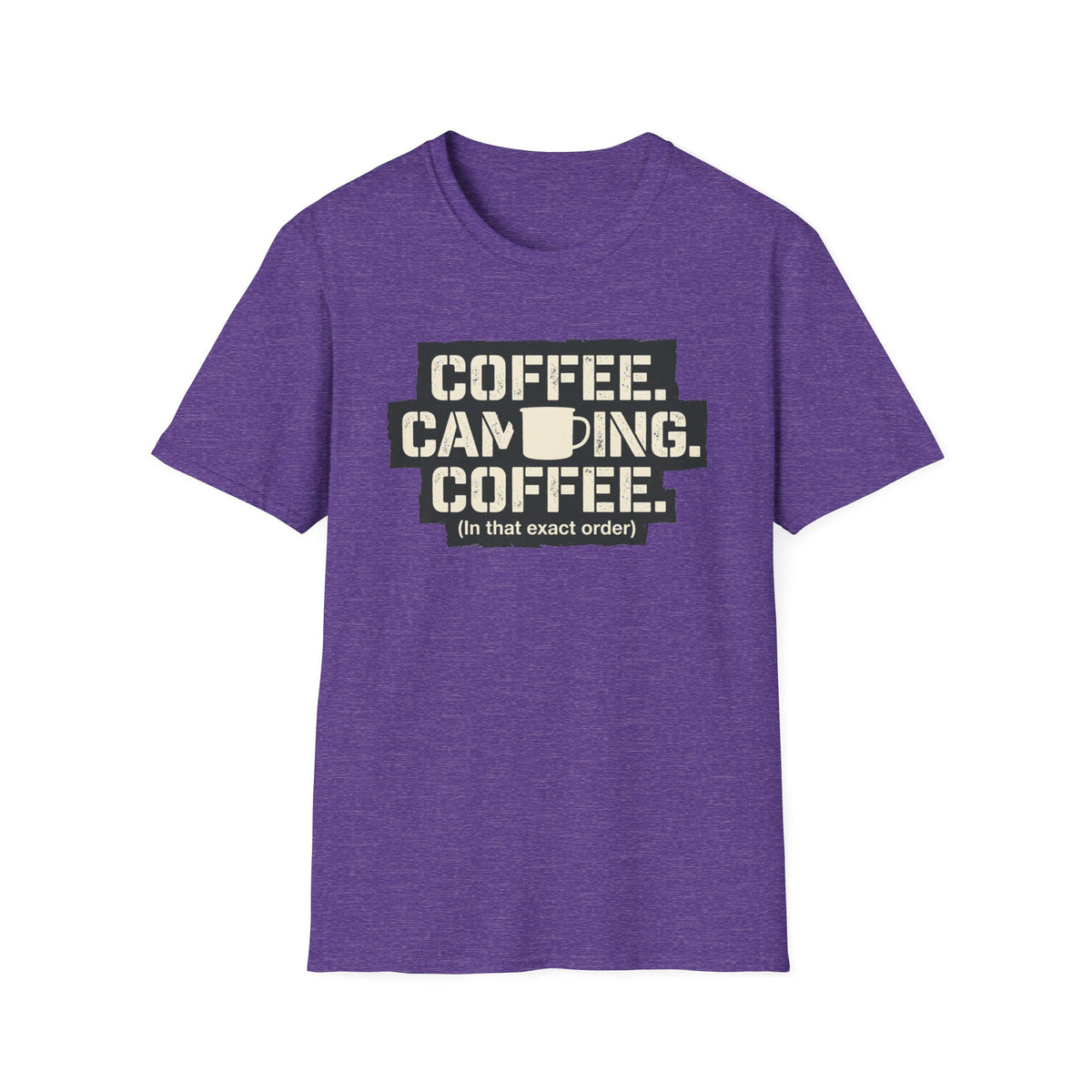Coffee. Camping. Coffee. T-Shirt
