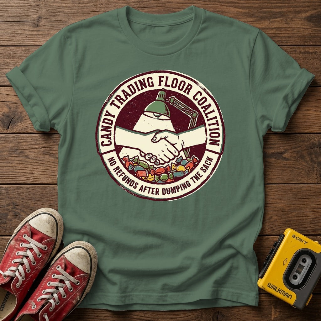 Military Green wood flat-lay