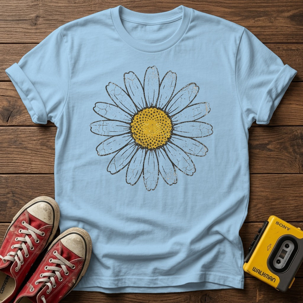 Light Blue wood flat-lay