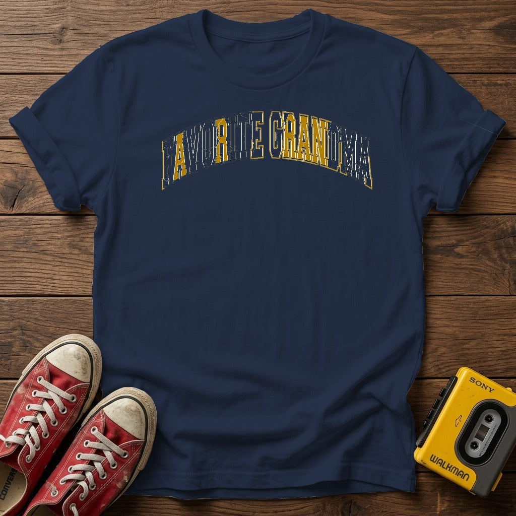 Navy wood flat-lay
