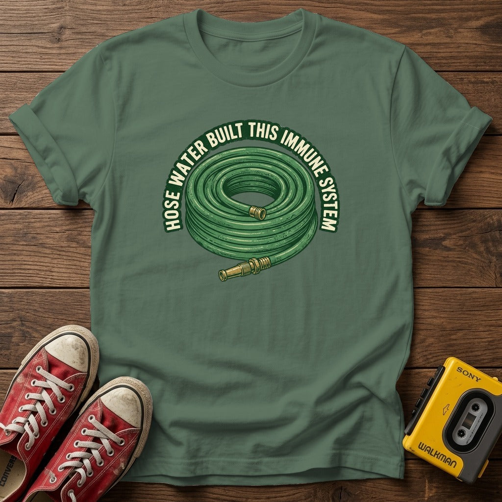 Military Green wood flat-lay