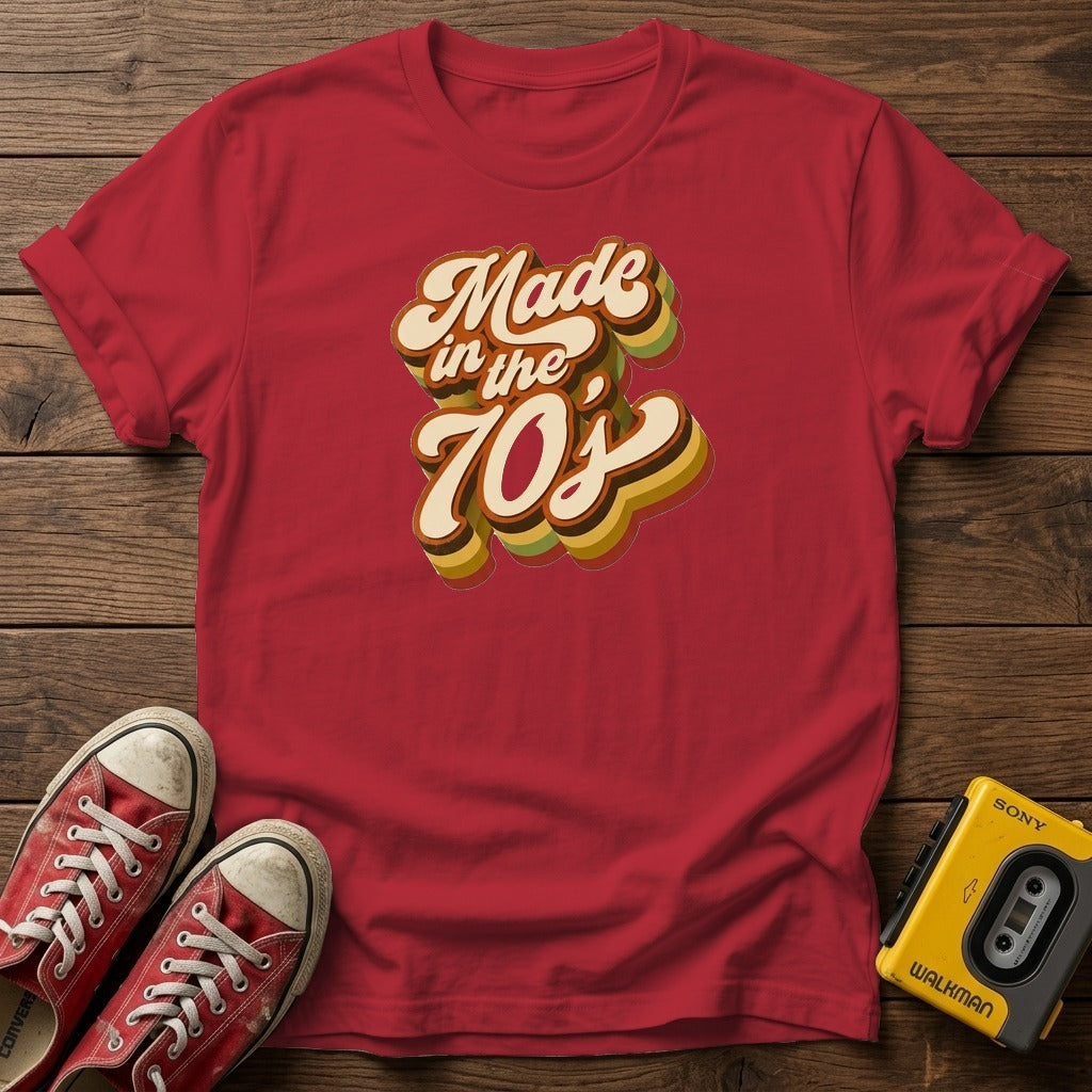 Cherry Red wood flat-lay