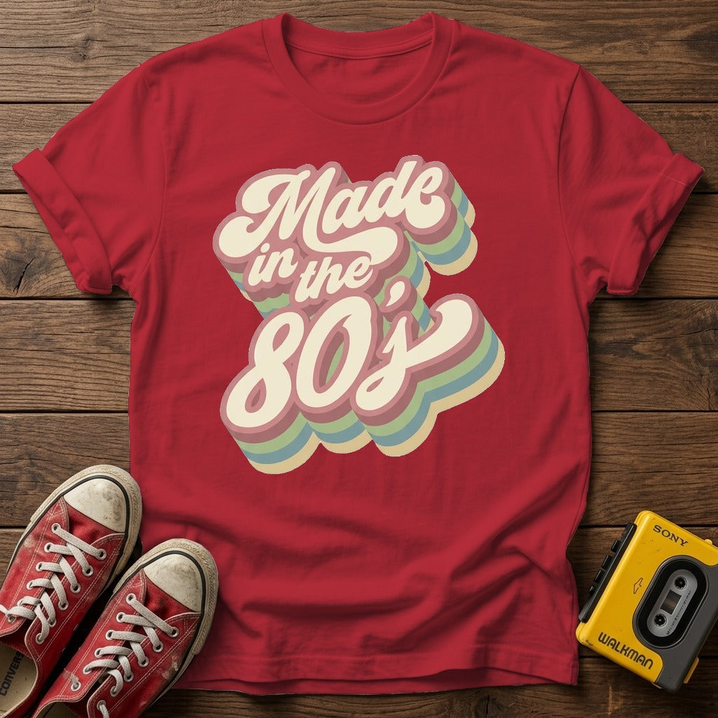 Cherry Red wood flat-lay