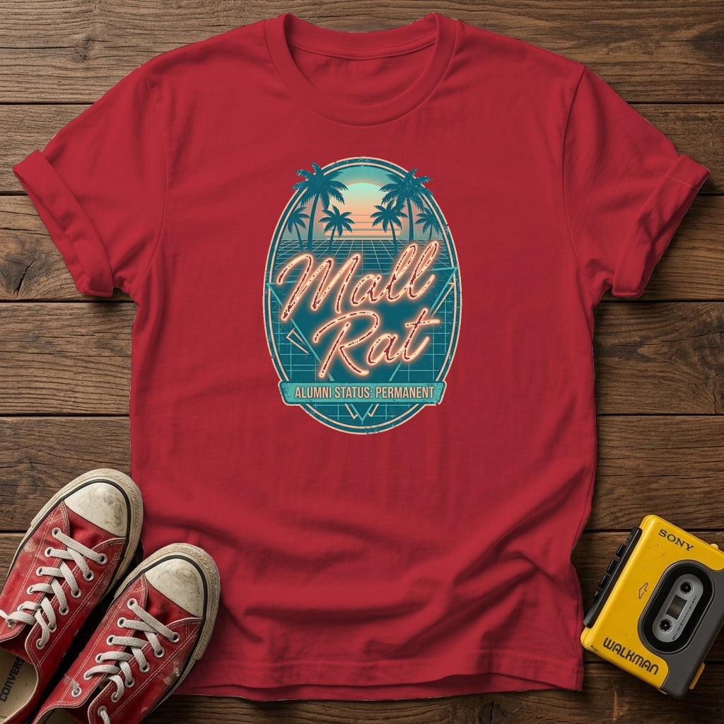 Cherry Red wood flat-lay