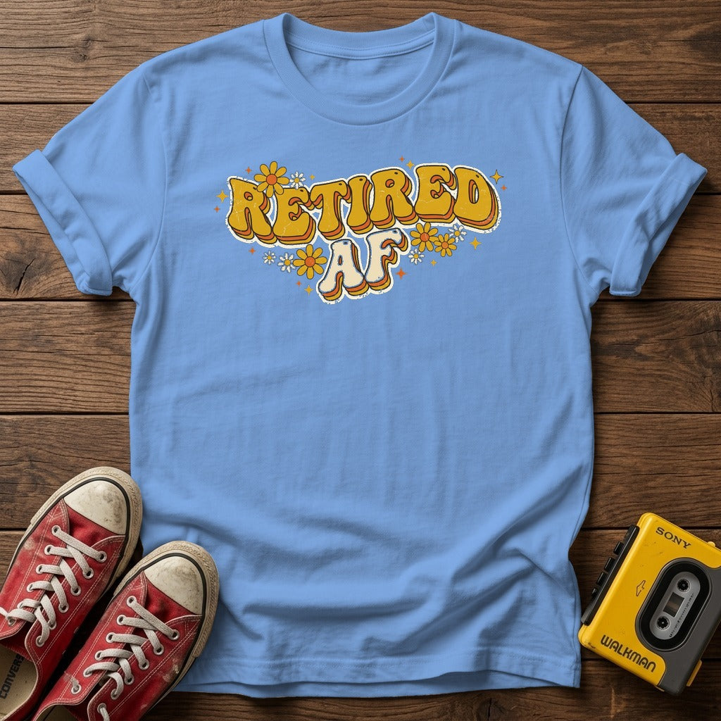Carolina Blue wood flat-lay