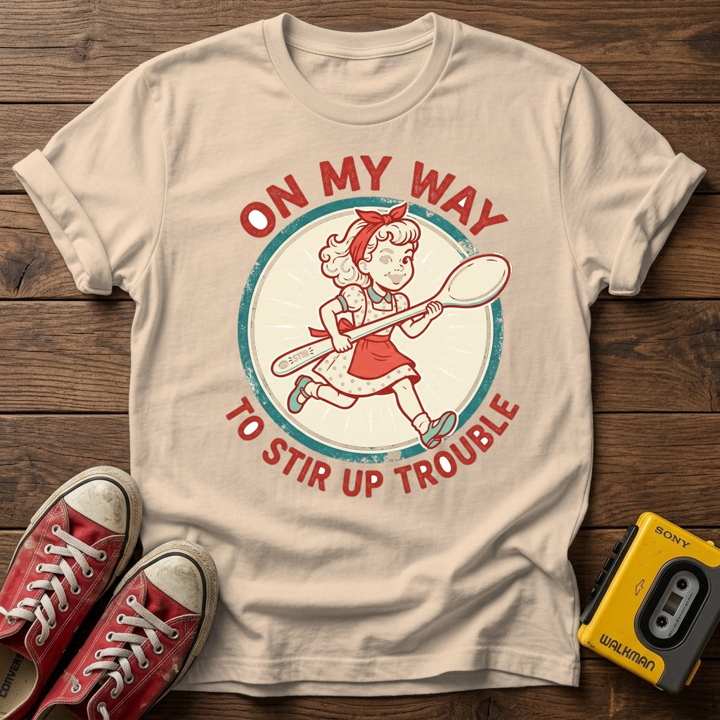 Natural wood flat-lay