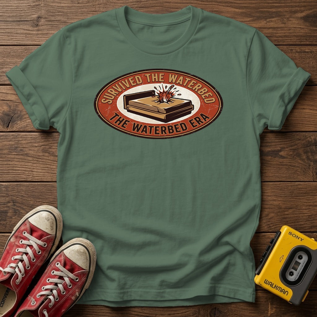 Military Green wood flat-lay