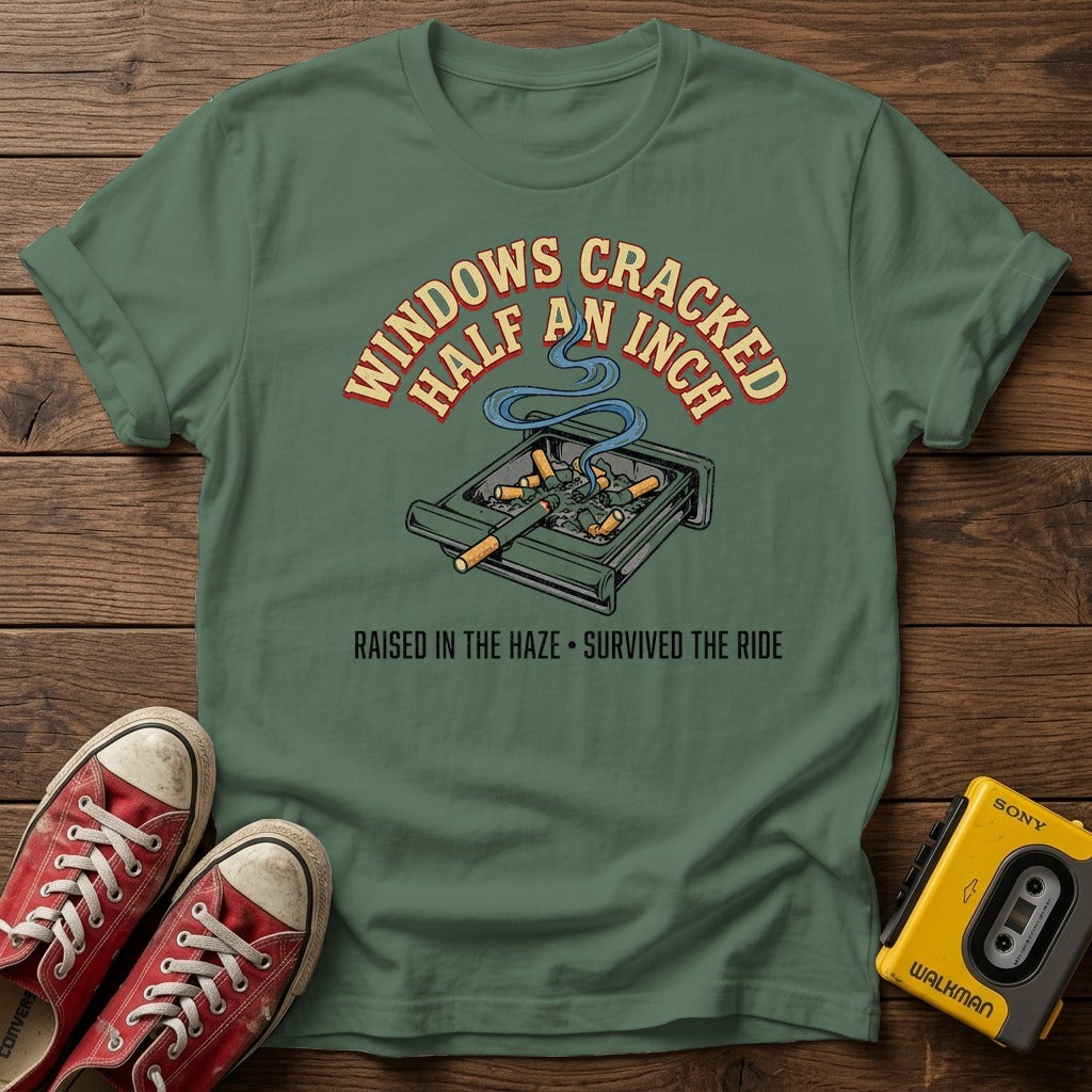 Military Green wood flat-lay